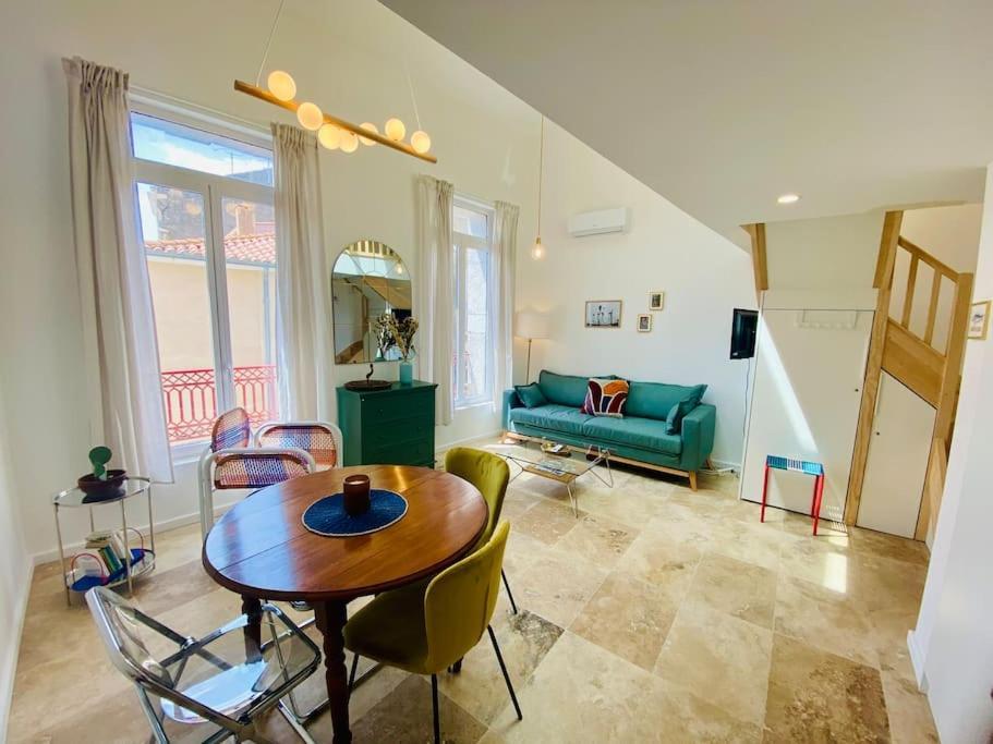 "Le Refuge" Duplex Quartier Haut, Climatise Sète Exteriér fotografie
